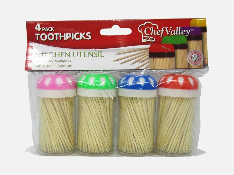 Toothpick Set 4 Pack