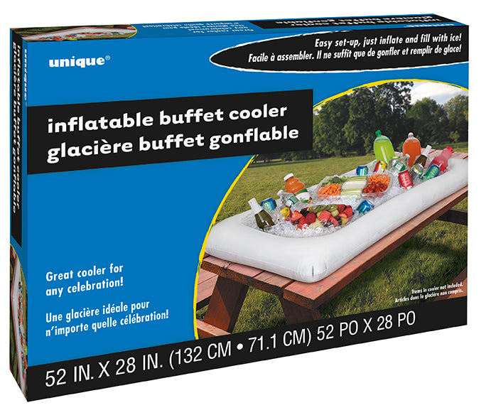 White Inflatable Buffet Cooler