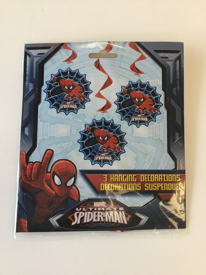 Spiderman Hanging Swirl