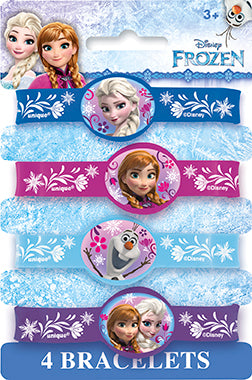 4 Frozen Strechy Bracelets