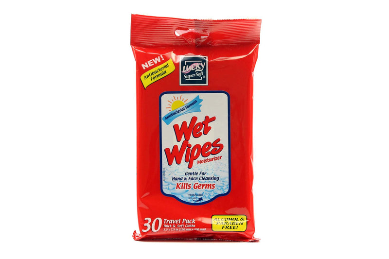 Antibacterial Wet Wipes 30 Pack