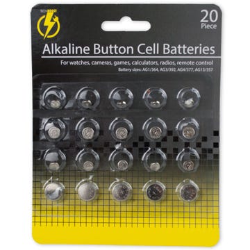 Alkaline Button Cell Batteries