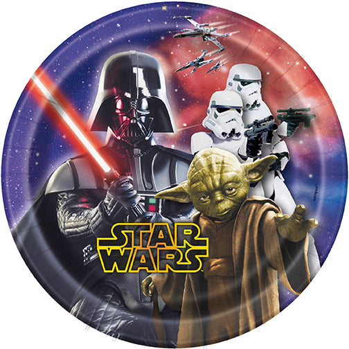 8 Star Wars 7" Plate