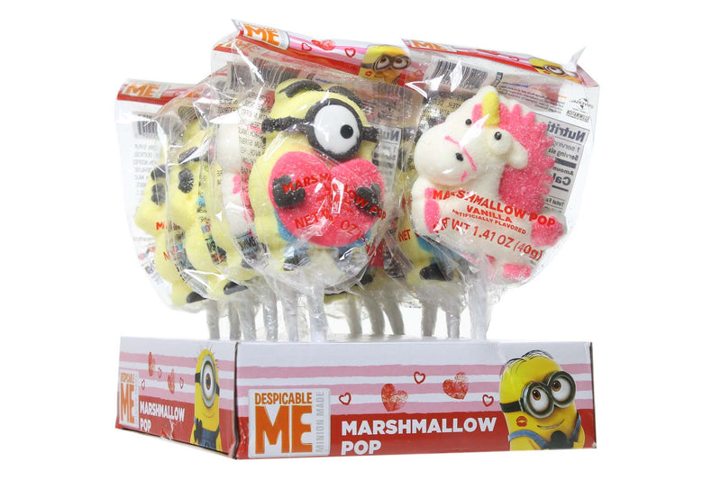 V-Day Minions Marshmallow Pop