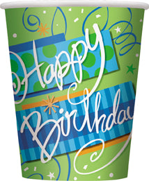 8 Bright Bday 9Oz Cup