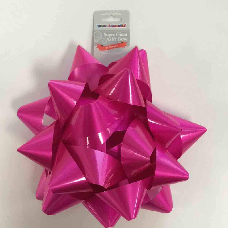 Fuchsia Jumbo Star Bow