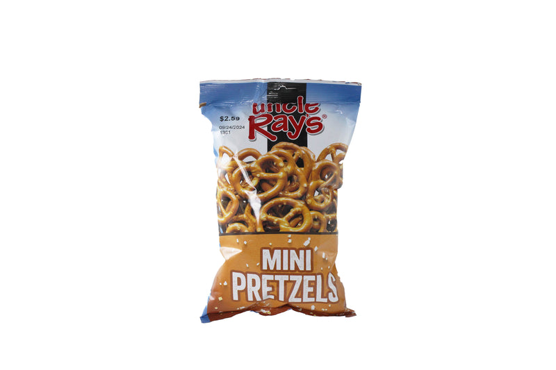 UNCLE RAYS MINI PRETZELS 12/6 OZ