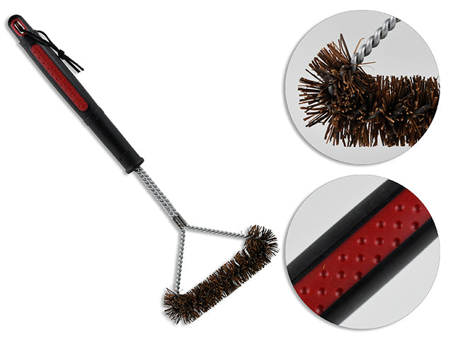 17.5In X 6.25In Nylon Spiral Grill Brush. Cht.