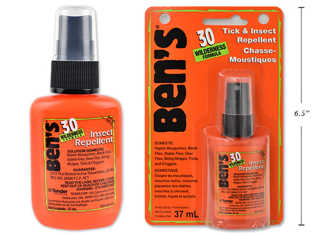 Bens Deet Tick And Insect Repellent Pump Spray