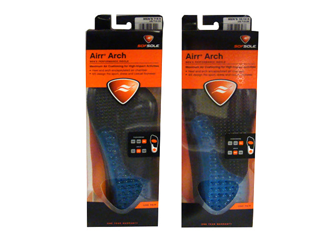 Soft Sole Airrach Mens Performance Insoles