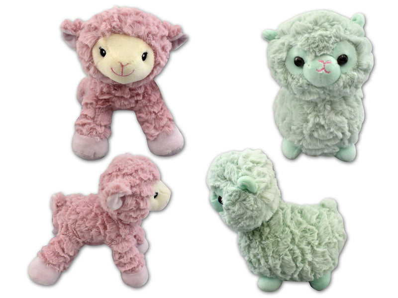 Shaggy Fur Plush Lamb