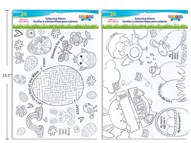 Easter Coloring Sheets