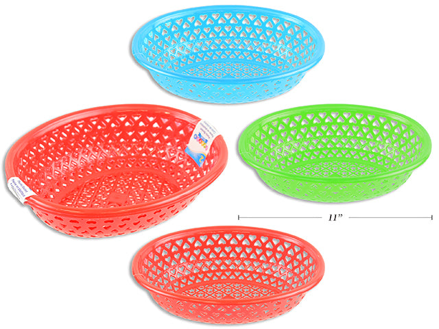 Easter Plastic Woven Basket