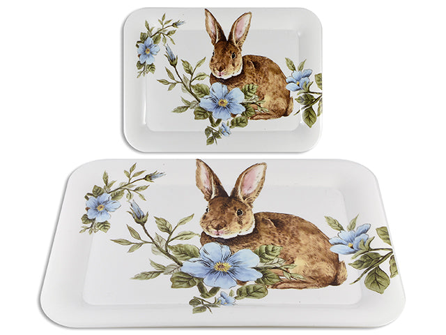 Easter Bunny Painting Serving Platter