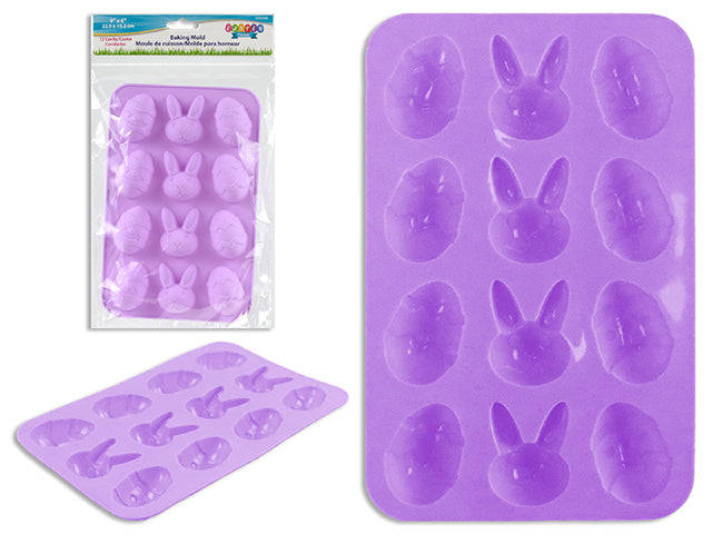 Easter 12 Cavity Silicone Baking Mold