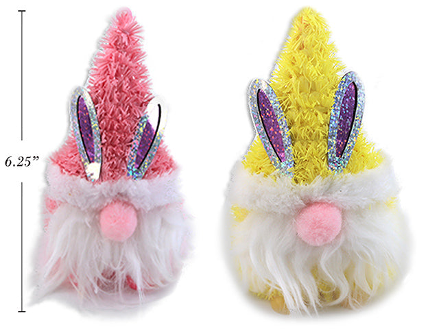 Easter Tinsel Gnome Tabletop Decoration