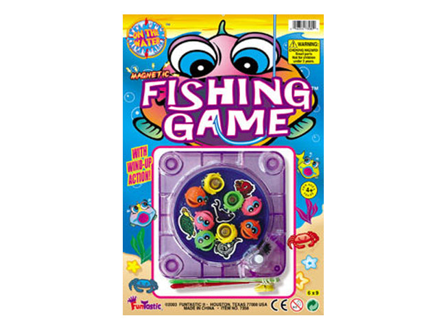 Wind Up Fishing Game  3 Asst  B-C.