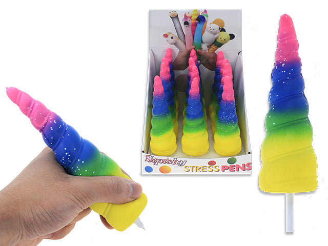 Slow Raising Squishy Unicorn Horn Pen