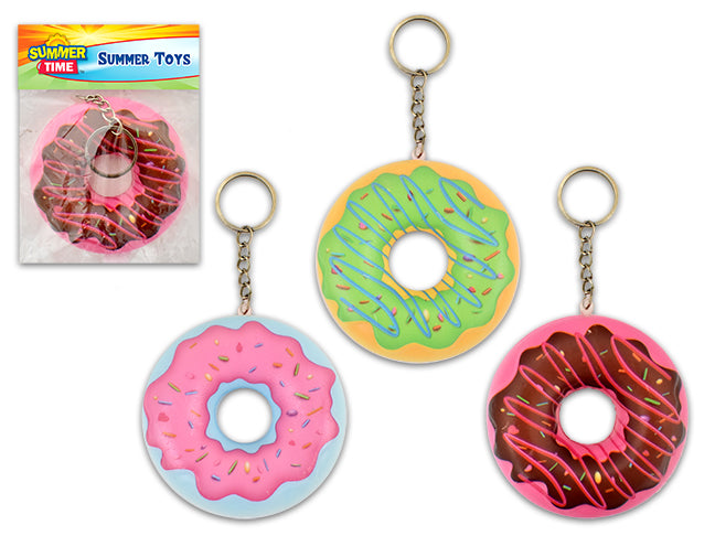 Squishy Donut Keychain