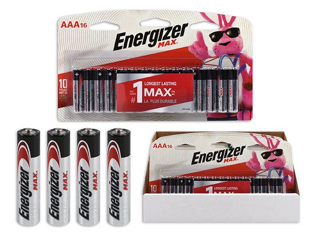 Energizer Max AAA 16 Pack
