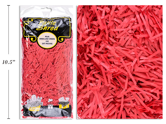 Zig Zag Shred Paper Red 42.5g