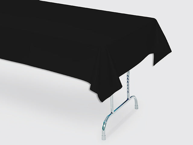 Black Plastic Table Cover 40"X100' With Core