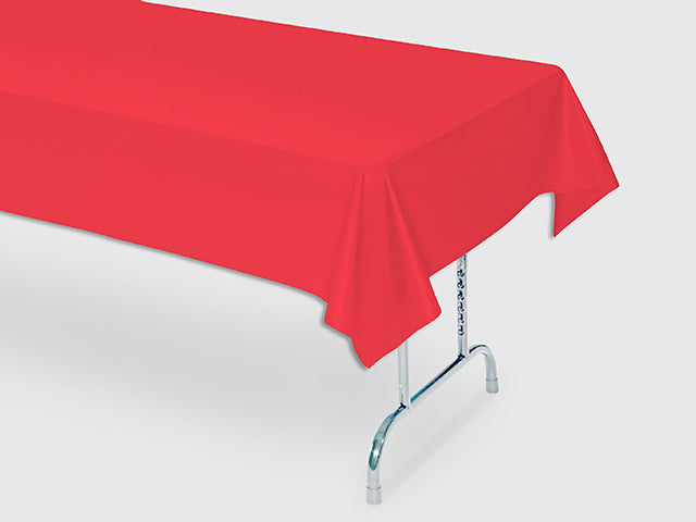 Red Plastic Table Cover 40"X100' With Core