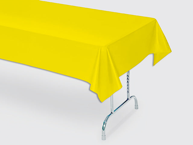 Yellow Plastic Table Cover 40"X100' With Core