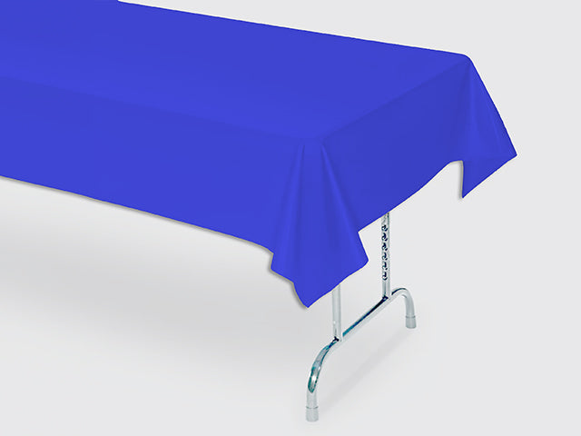 Navy Blue Plastic Table Cover 40"X100' With Core