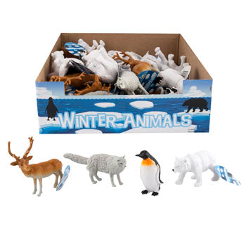 Animal Figurines 4Ast Winter