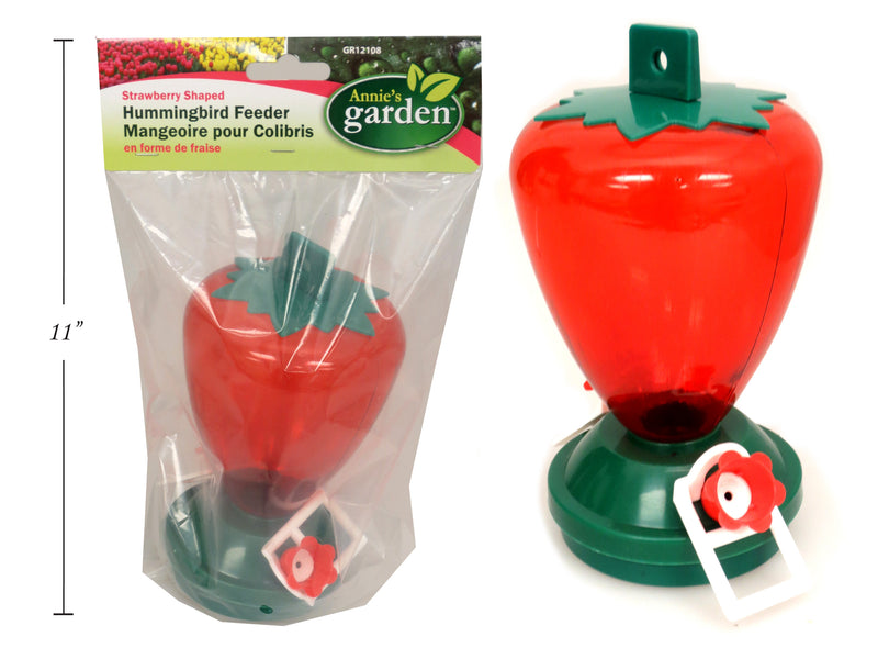 Strawberry Shaped Hummingbird Feeder