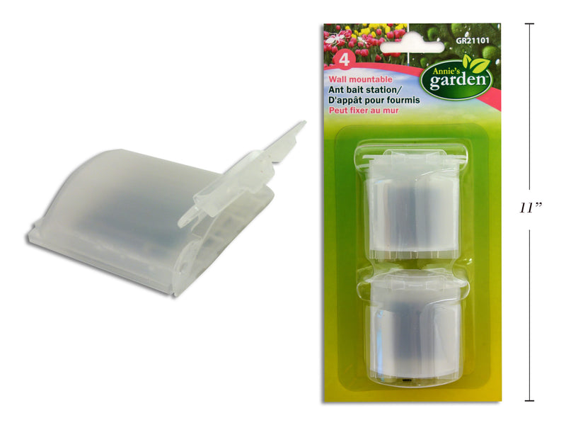 4Pk Wall Mountable Ant Bait Station. B-C.