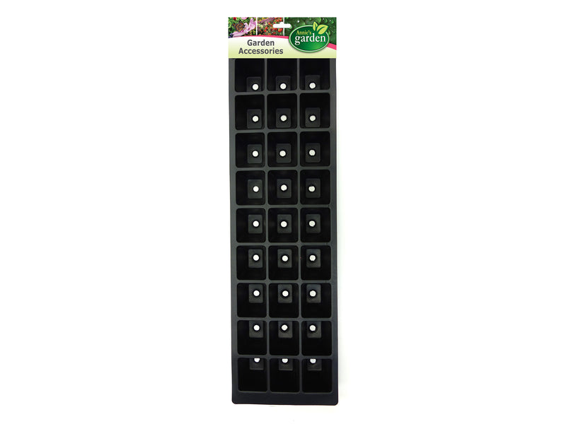 3Pk 18-5-8In X 5-1-2In 27 Cell Seed Starter Trays. 1.75In (H). H-C.