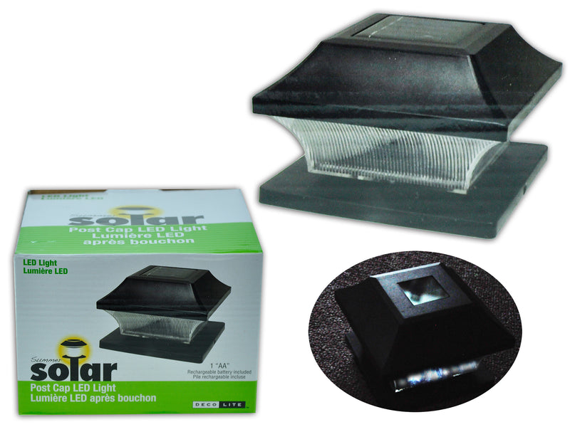 Solar LED Post Cap Light