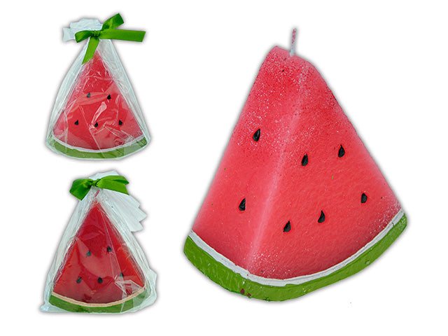 Watermelon Slice Candle