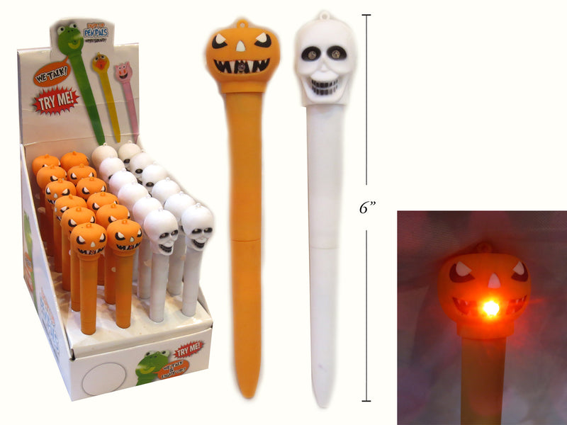 6In Led Musical Pumpkin-Skull Pen In Try-Me Dsp. 1-Led.