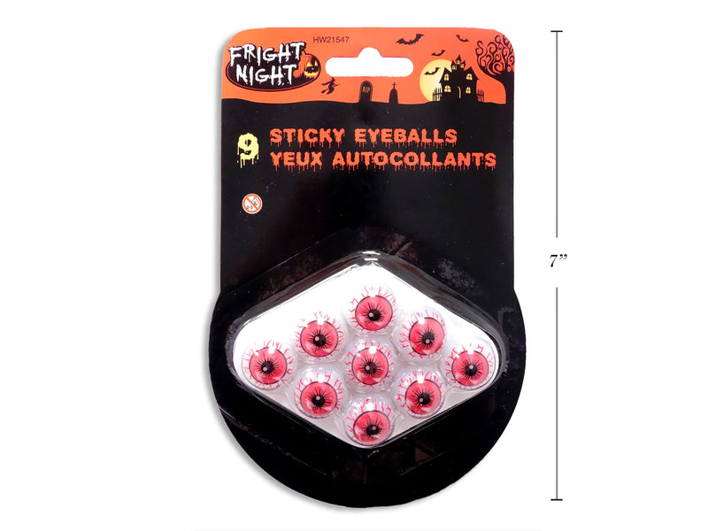 Sticky Eyeballs 9 Pack