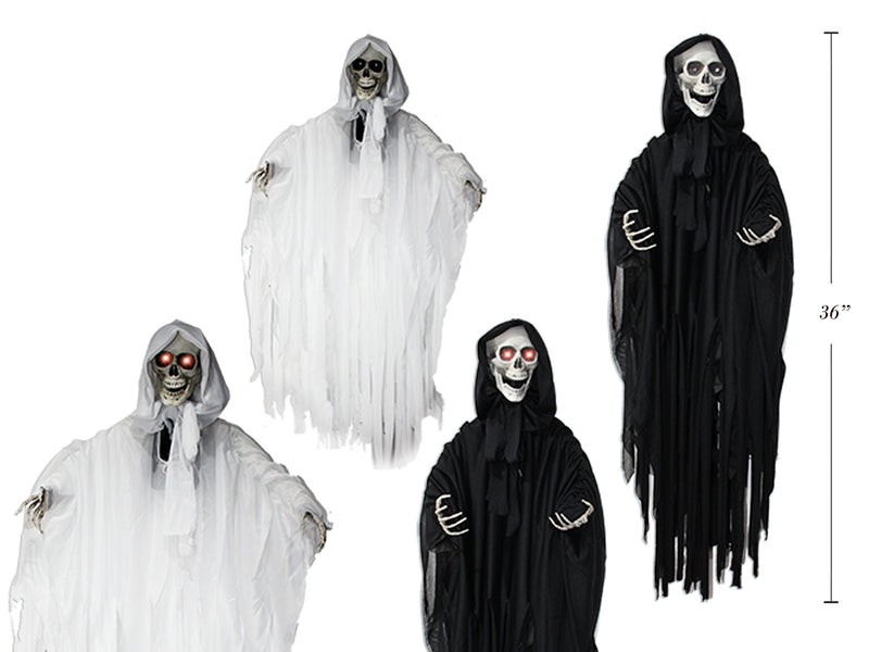 LED Sound Activated Animated Hanging Lunging Talking Reaper