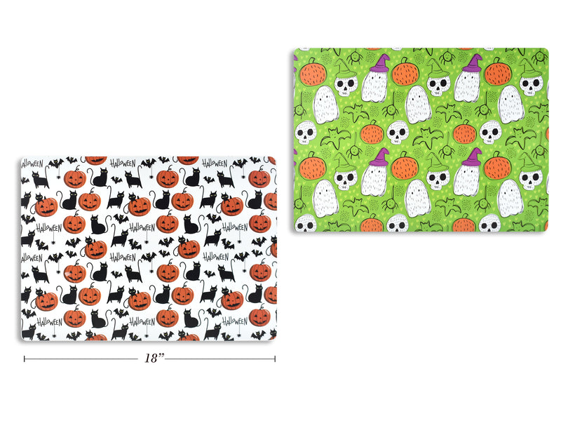 Assorted Style Halloween EVA Printed Placemat