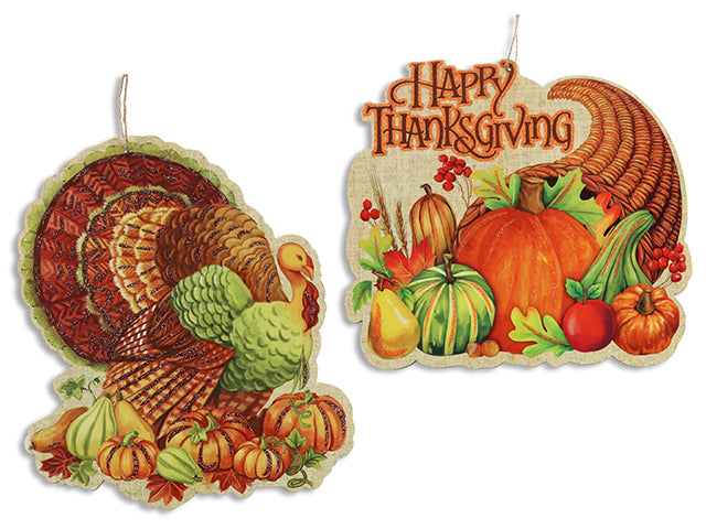 Harvest Hanging Foam Plaque