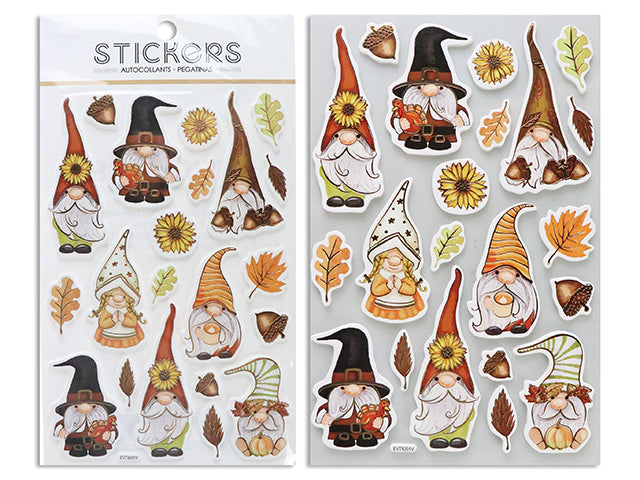 Harvest Gnome Eva Foil Stickers