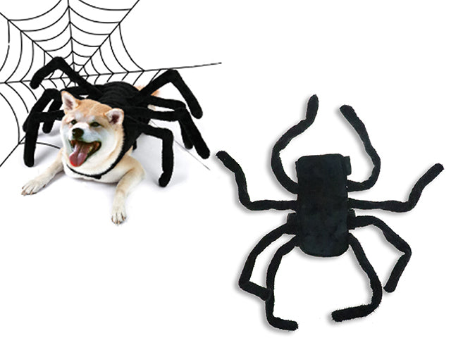 Halloween Plush Spider Pet Costume