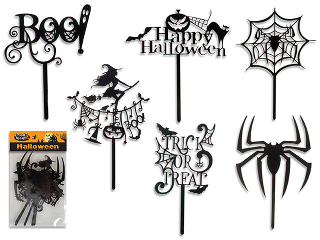 Halloween Acrylic Cake Toppers