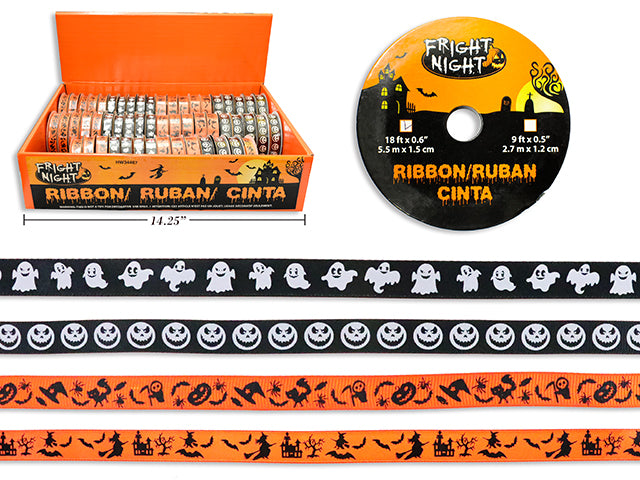 Halloween Printed Ribbon Assortment