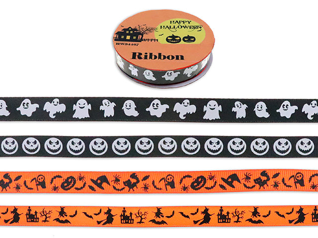 Halloween Printed Ribbon Assortment