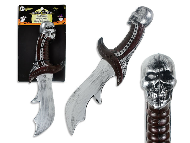 11.5in(H) x 4in(W) Vintage Skull Head Dagger. t.o.c.