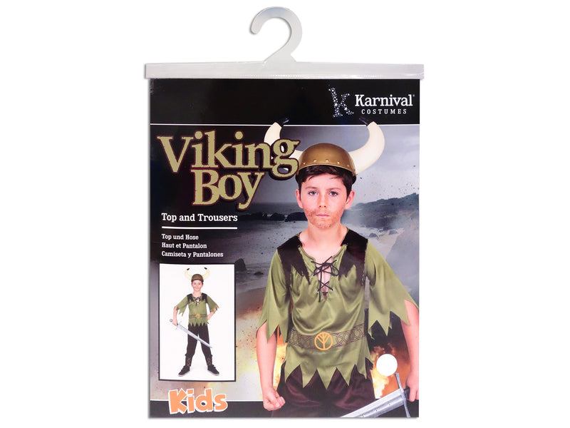 Viking Boy Costume Small