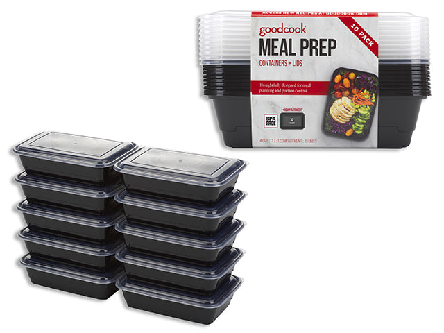 Meal Preparation Container With 1 Compartment