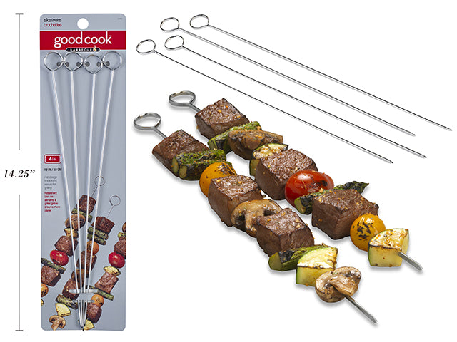 Metal Skewers 4 Pack