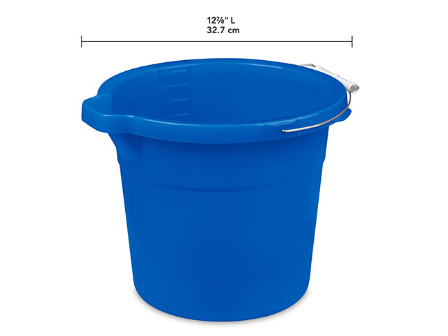 11.4 LITER SPOUT PAIL - BLUE